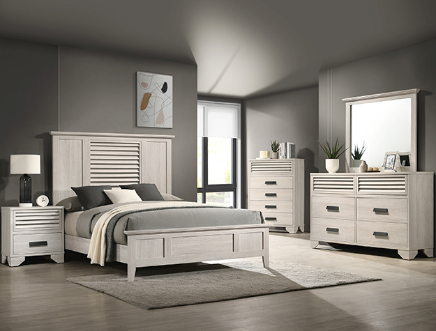 B4740-DM SARTER DRESSER/TOP WHITE