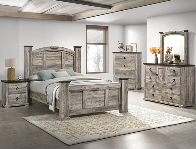 SETB6840 ELLA-MAE BEDROOM RECLAIMED GREY