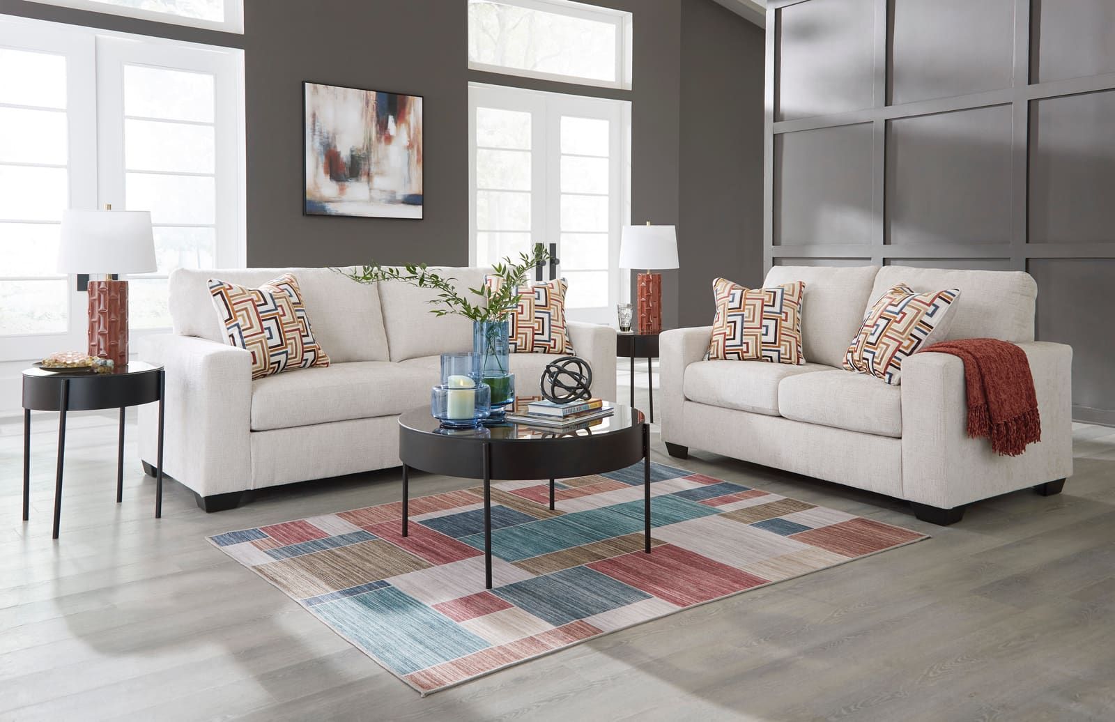 243-05 - Sofa & Loveseat