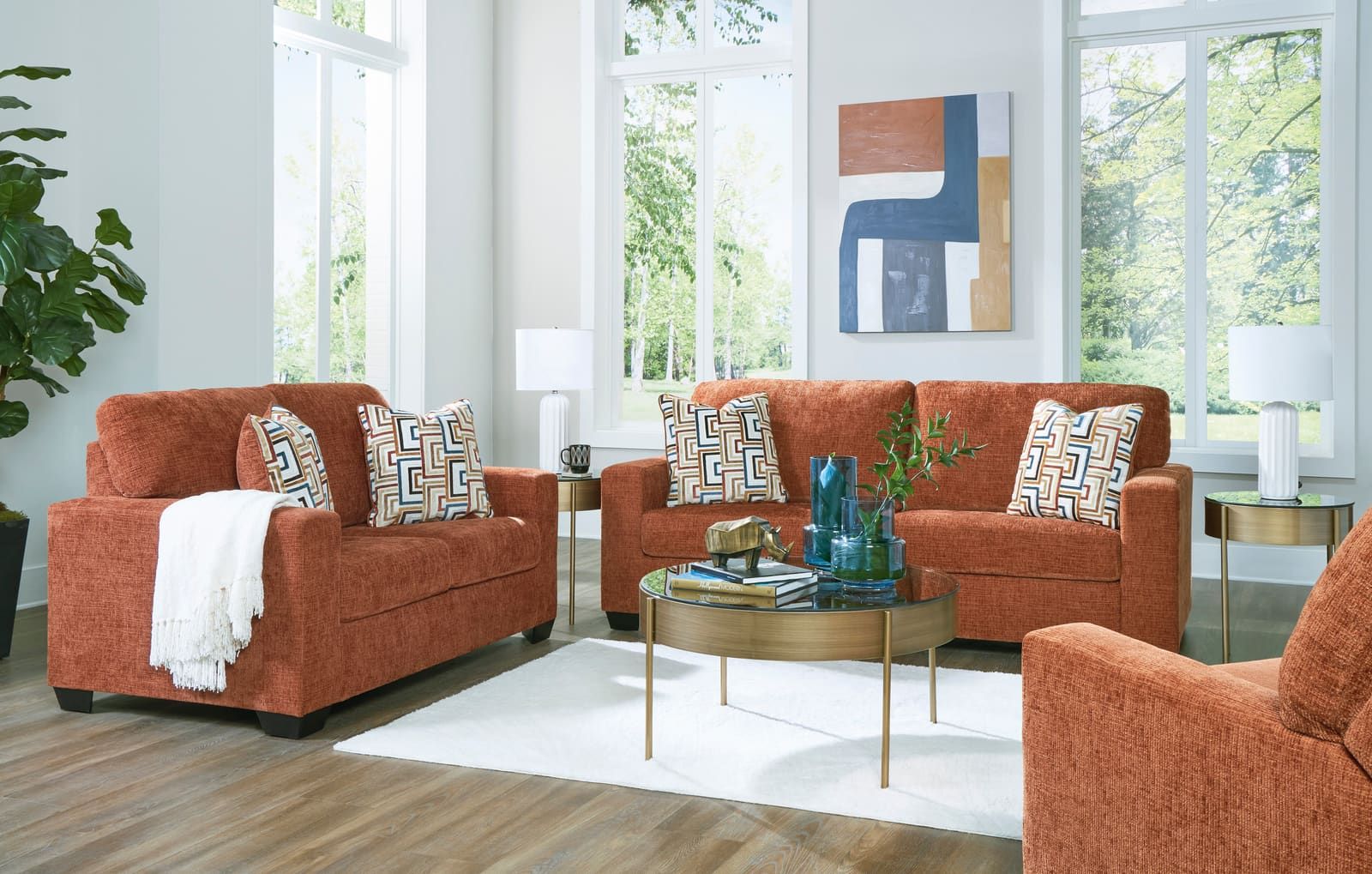 243-04 - Sofa & Loveseat