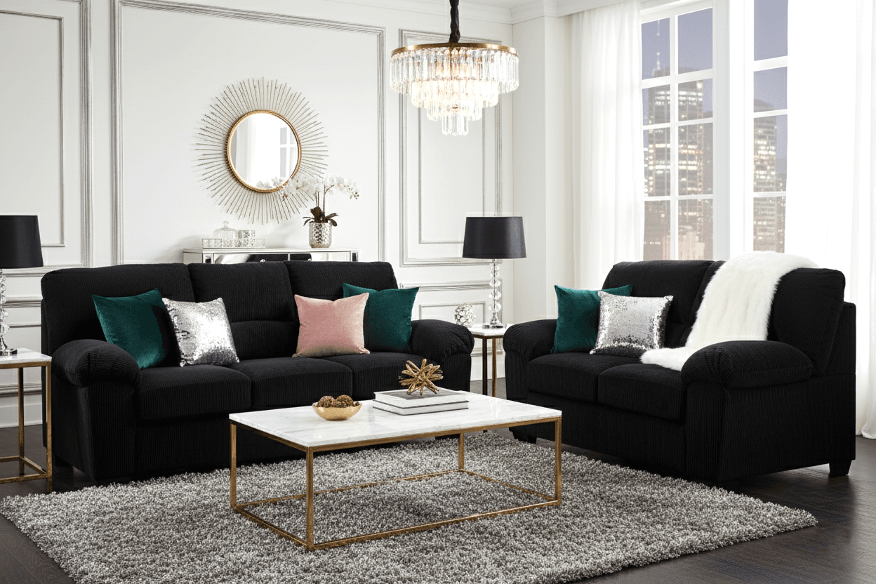 242-04 Sofa & Loveseat