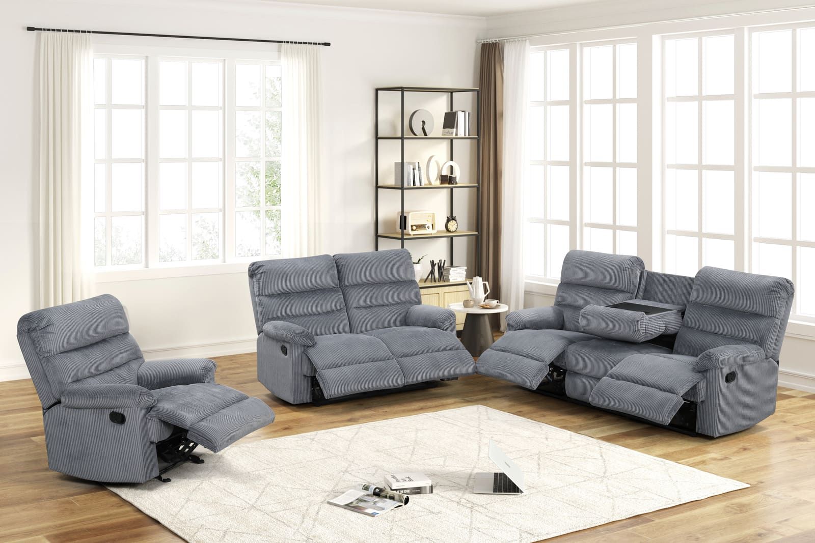 Albert11 - 3pc Reclining Set