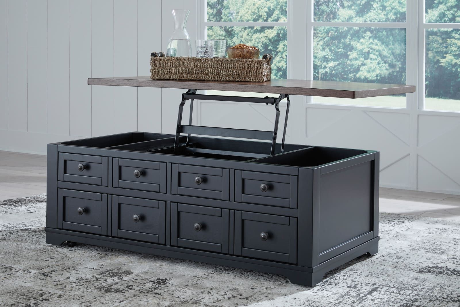 T664-9 Lift Top Cocktail Table