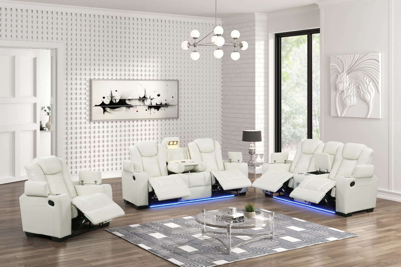 STEFANO50 3pc Reclining Set