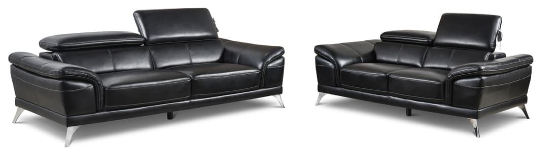 Venice - 2pc Black Set
