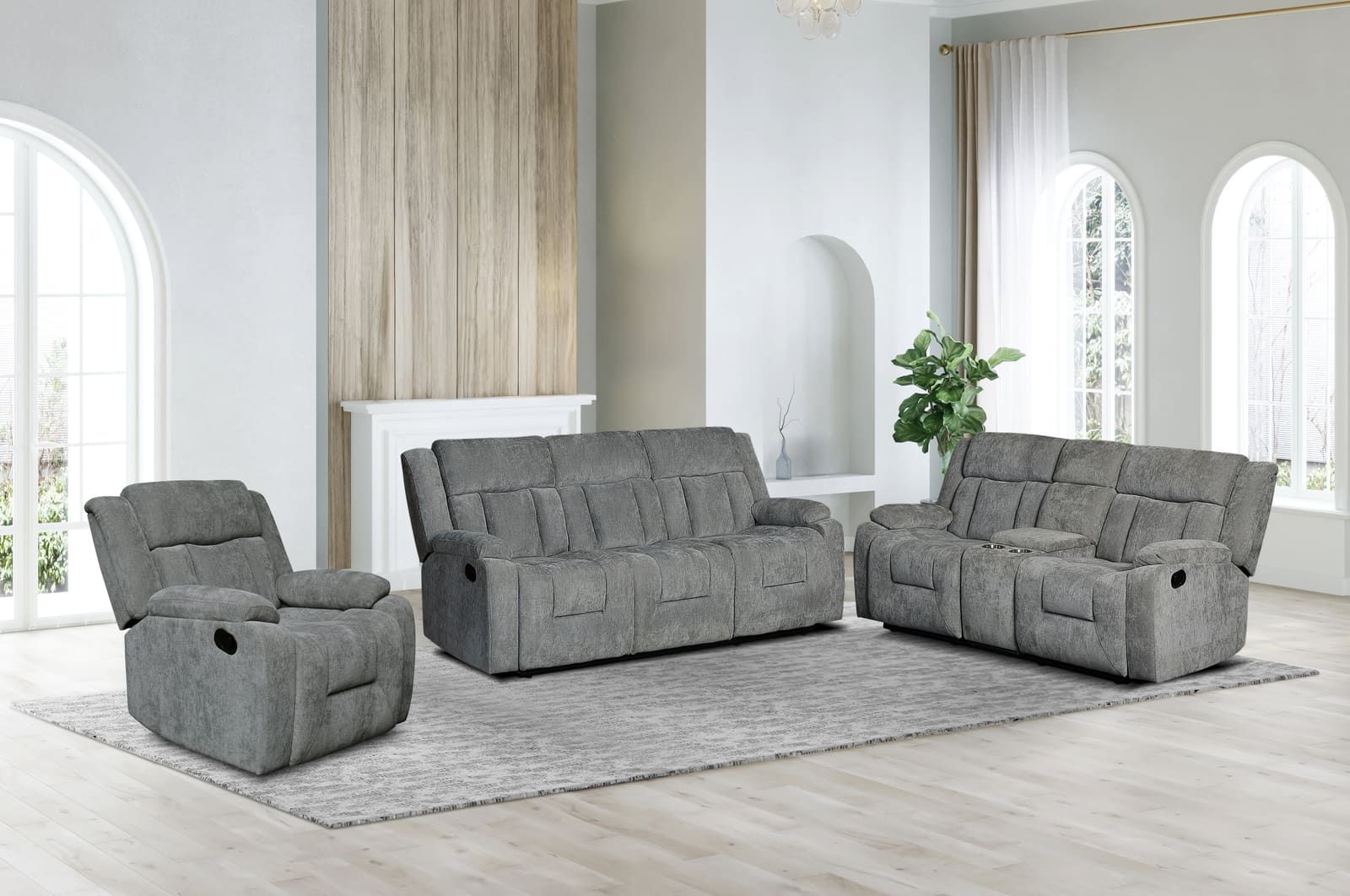 Farrah Gray - 3pc Reclining Set