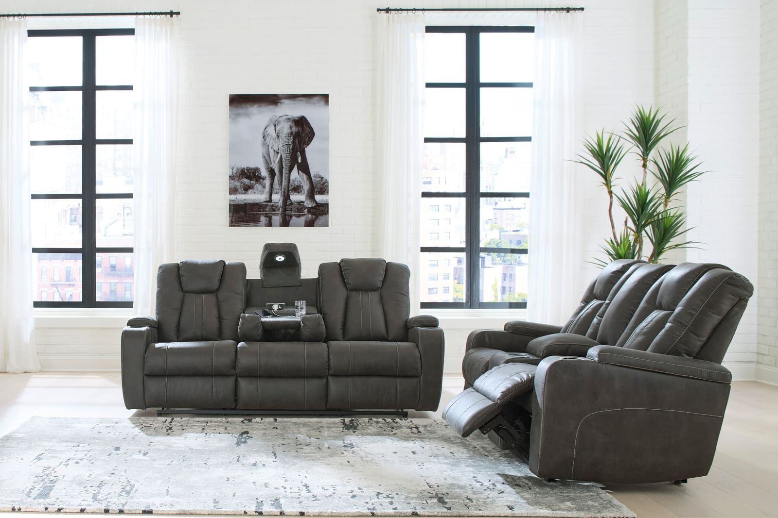 346-04 - 2PC or 3pc Reclining Set