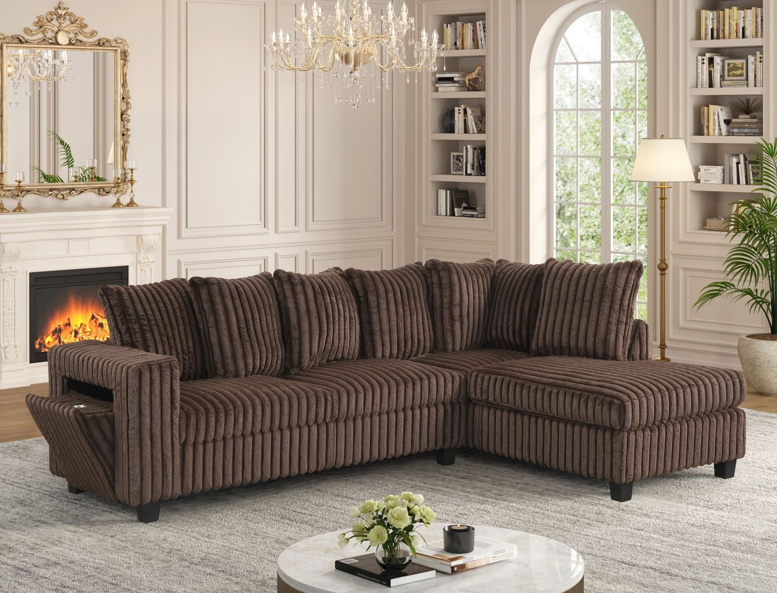 517 - Reversible Sectional