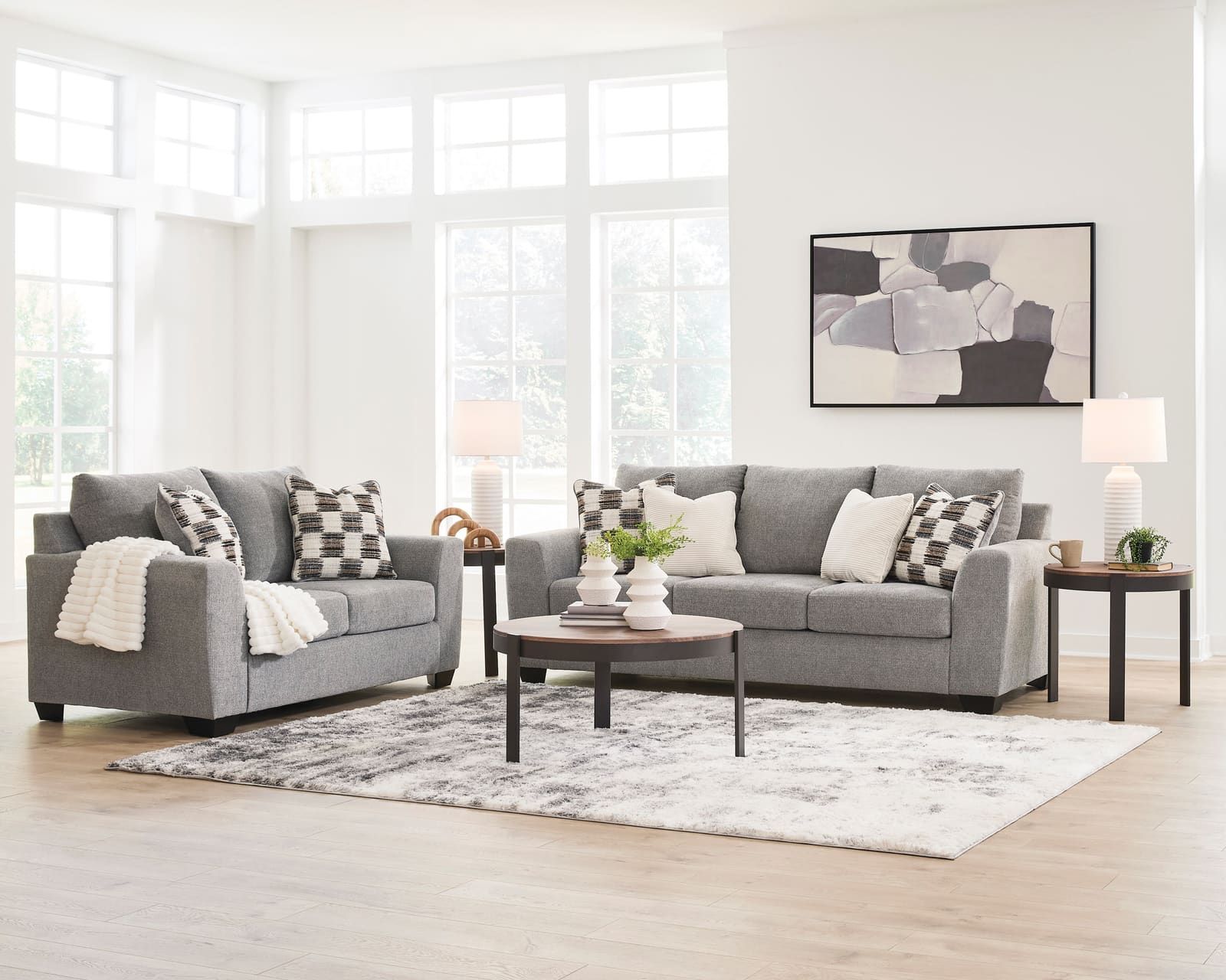 631-03 - Sofa & Loveseat Set