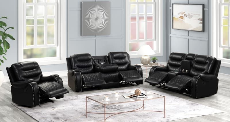 OVERSIZED 3pc Reclining Set