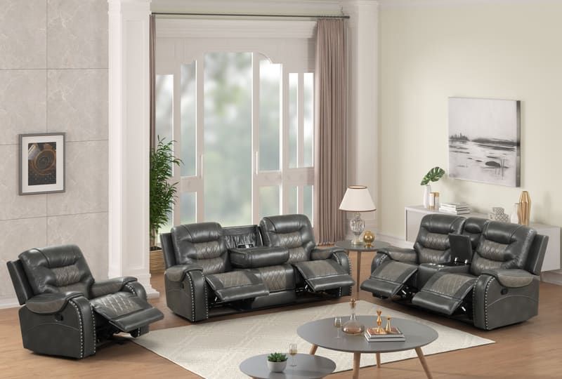 OVERSIZED 3pc Reclining Set