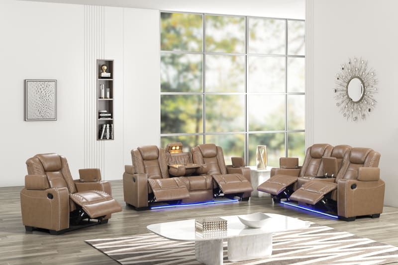 STEFANO10 3pc Reclining Set