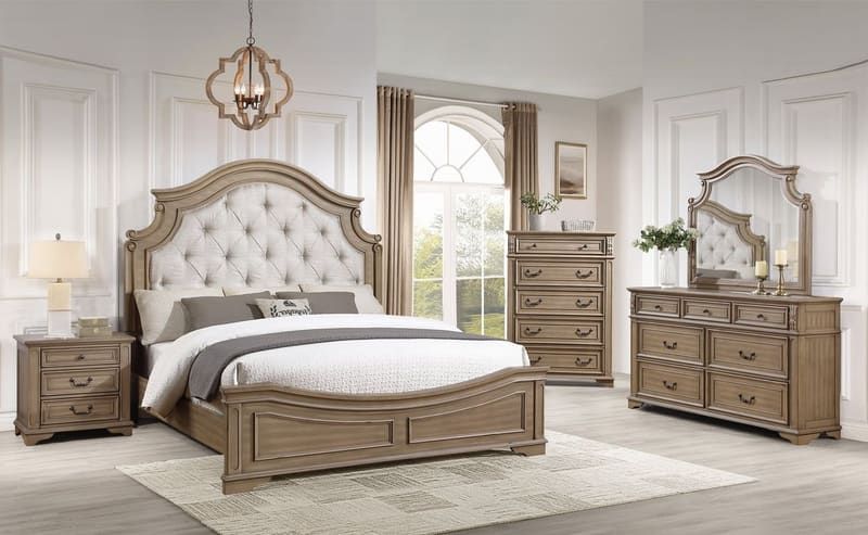 B6030 - 4pc Bedroom Set - Queen, King