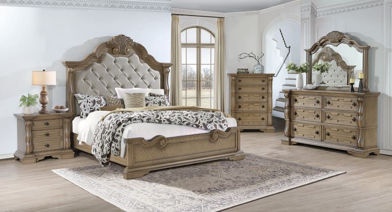 B9010 - 4pc Bedroom Set ONLY - Queen, King