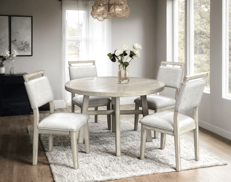 D2400 Dining Table + 4 Chair Set