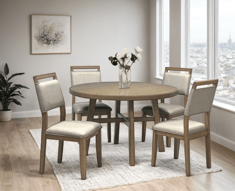 D2410 Dining Table + 4 Chair Set