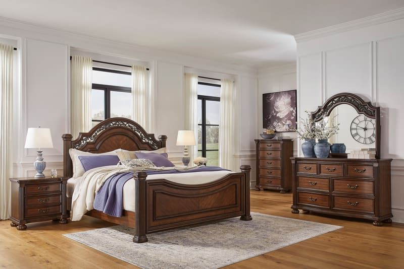 B764 - 5pc Bedroom Set - Queen, King