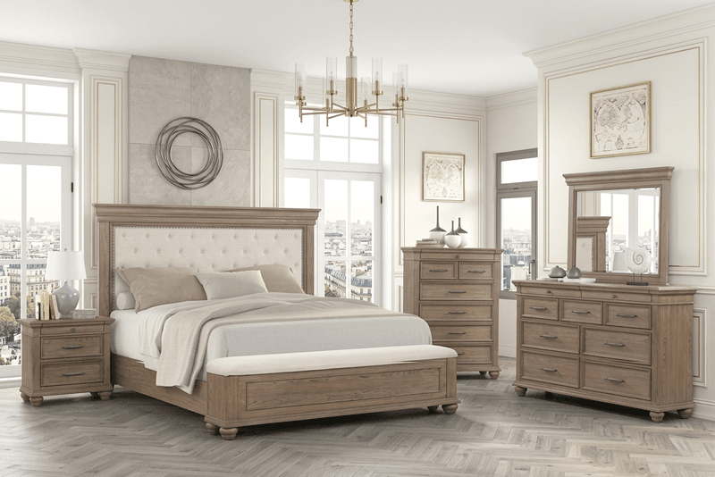NASHVILLE - 4pc Bedroom Set - Queen, King