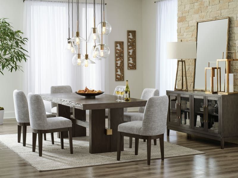 D984 - Table & 6 Chairs Set