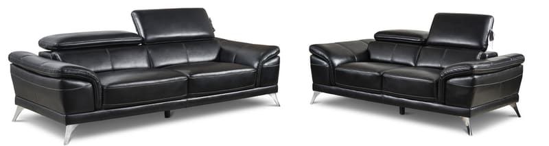 Venice - 2pc Black Set