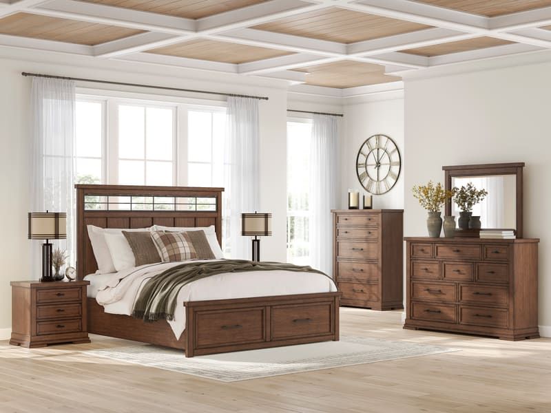 B849 - 5pc Queen, King Bedroom Set