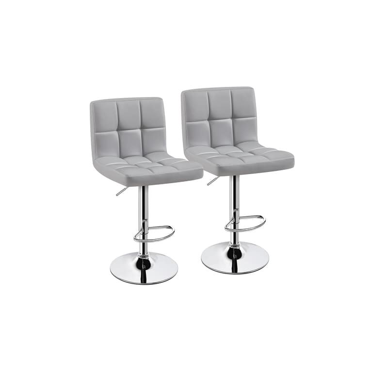 8100 Gray - Adjustable Barstool