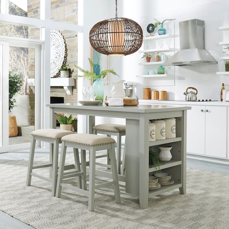 942 Grey 5pc - Table + 4 Chairs