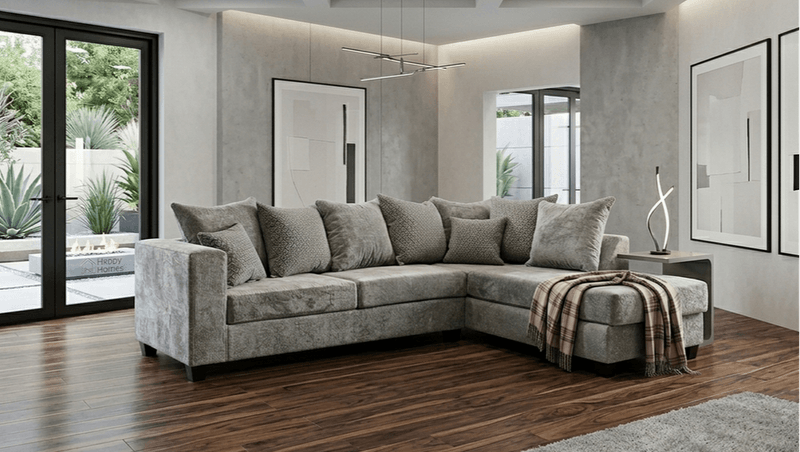 110 - Hudson Gray Sectional