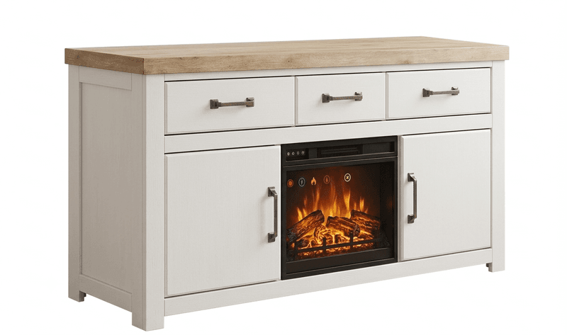 W4615-268 - TV Stand or TV STAND w/Fireplace 72"L