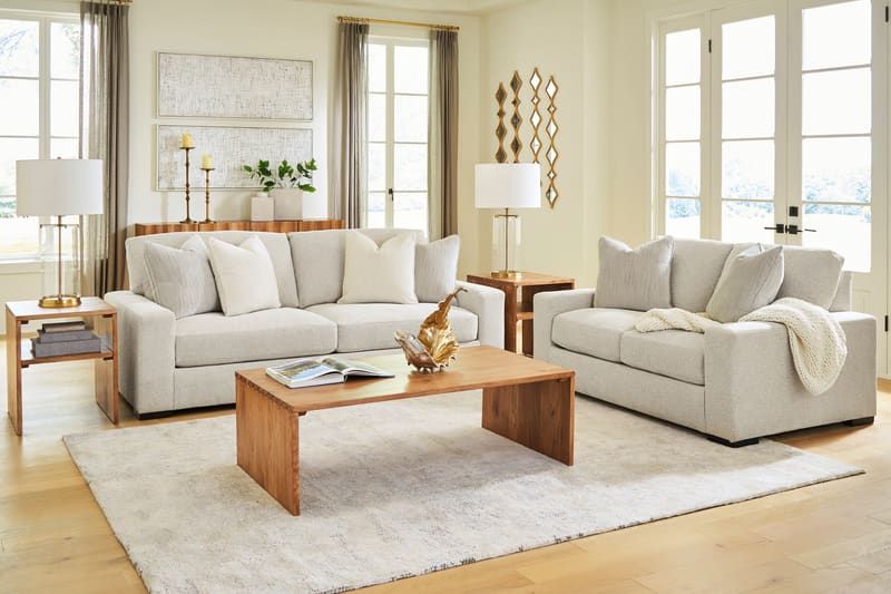 813-10 - Sofa & Loveseat Set