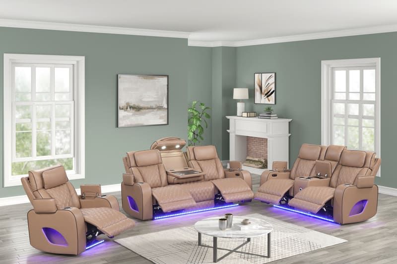 RIVERA 3pc Power Reclining Set