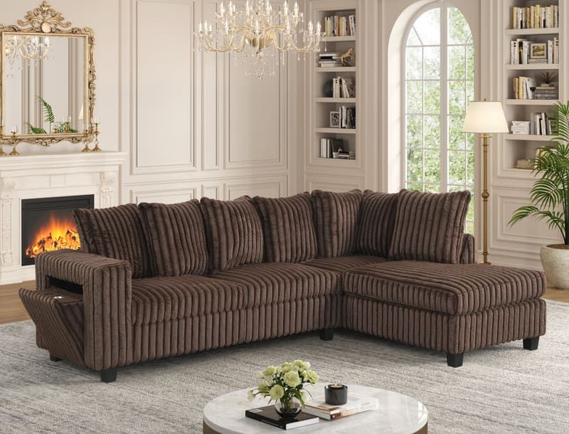 517 - Reversible Sectional
