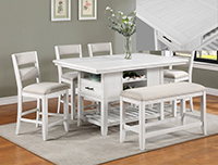 2717-6P WENDY COUNTER HEIGHT DINING