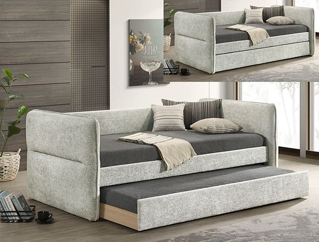 5324LG-SET PHILIPA DAYBED LIGHT GREY