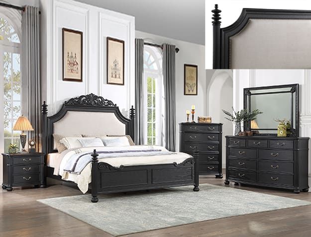 B1130-DM KINGSBURY DRESSER/MIRROR