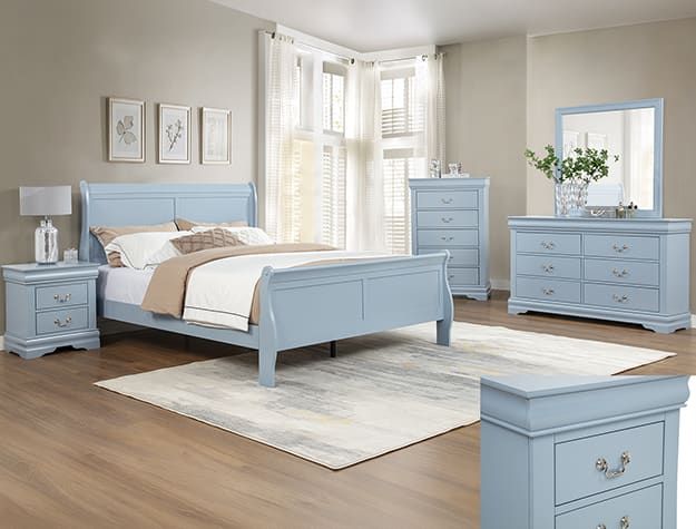 LOUIS PHILIP BEDROOM SET