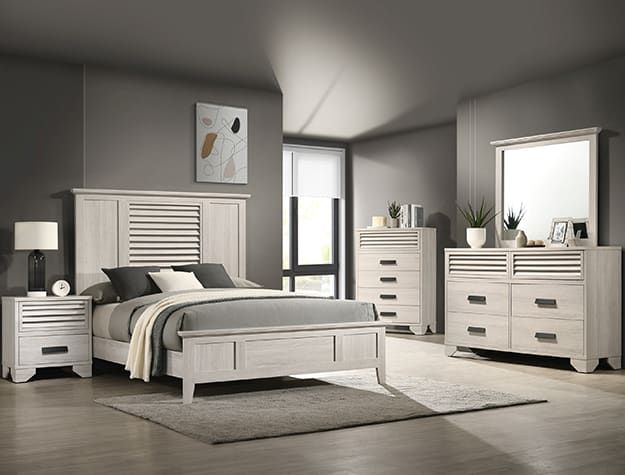 B4740-DM SARTER DRESSER/TOP WHITE